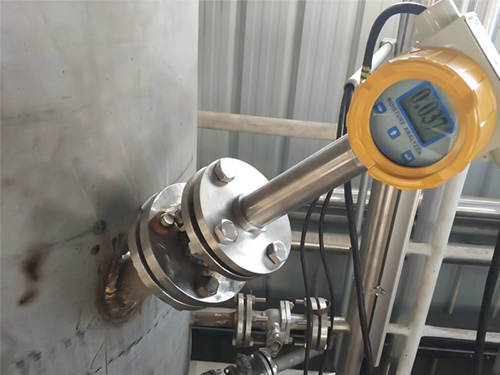 WKT-L-50ZS在线微波液体水分仪典型安装案例 WKT-L-50ZS在线微波液体水分仪典型安装案例