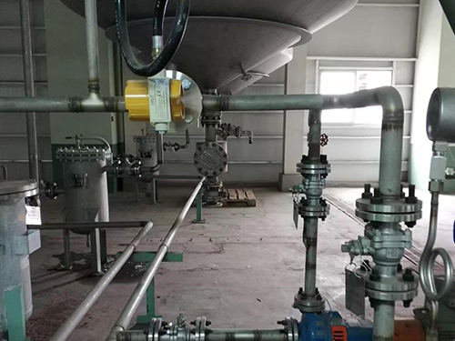 WKT-L-50ZS在线微波液体水分仪典型安装案例 WKT-L-50ZS在线微波液体水分仪典型安装案例