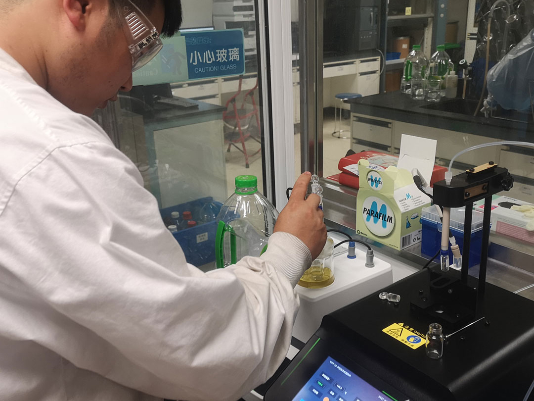 维科美拓为汉德创宏生化科技培训现场