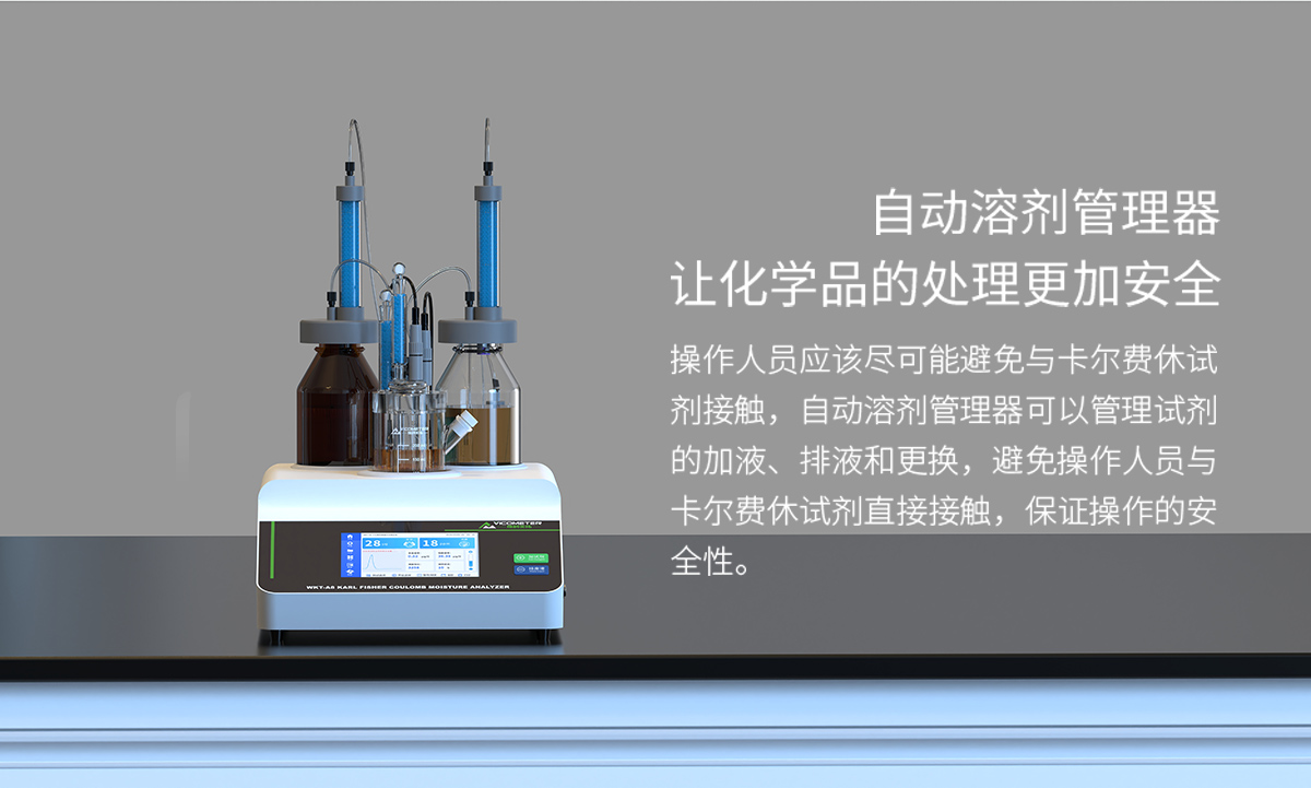 WKT-A8型全自动微量水分测定仪(自动换液) WKT-A8型全自动微量水分测定仪(自动换液)